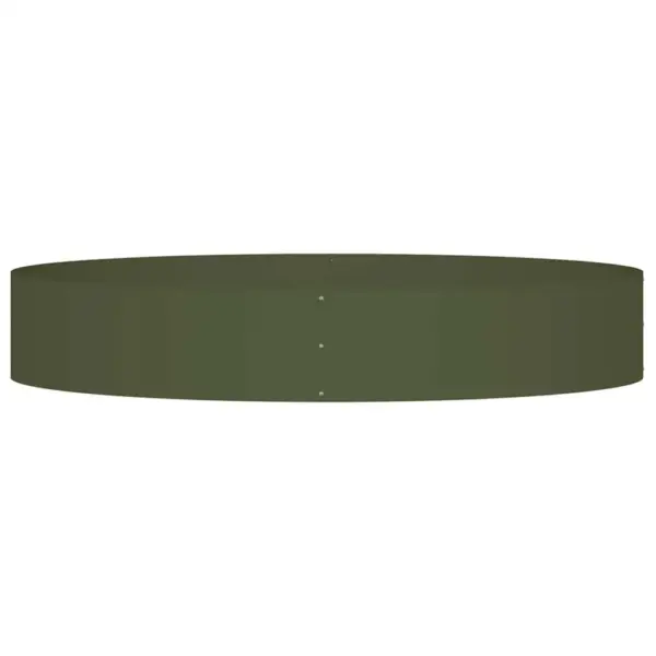 Aia istutusring külmvaltsitud terasest, oliivroheline, 5 tk, 120 x 120 x 20 cm – 6