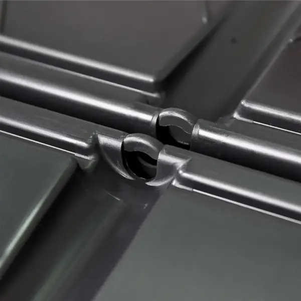 Aia komposter 480 l, must plast, 93,3 x 93,3 x 80 cm – 6