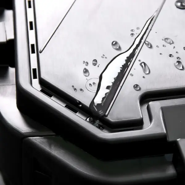 Aia komposter 480 l, must plast, 93,3 x 93,3 x 80 cm – 7