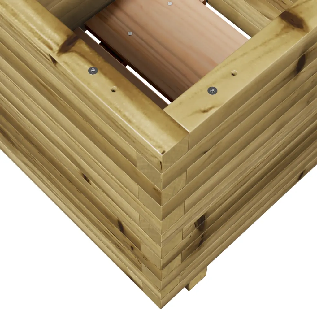 Aia taimekast survetöötlusega immutatud männipuidust, 50 x 50 x 49,5 cm