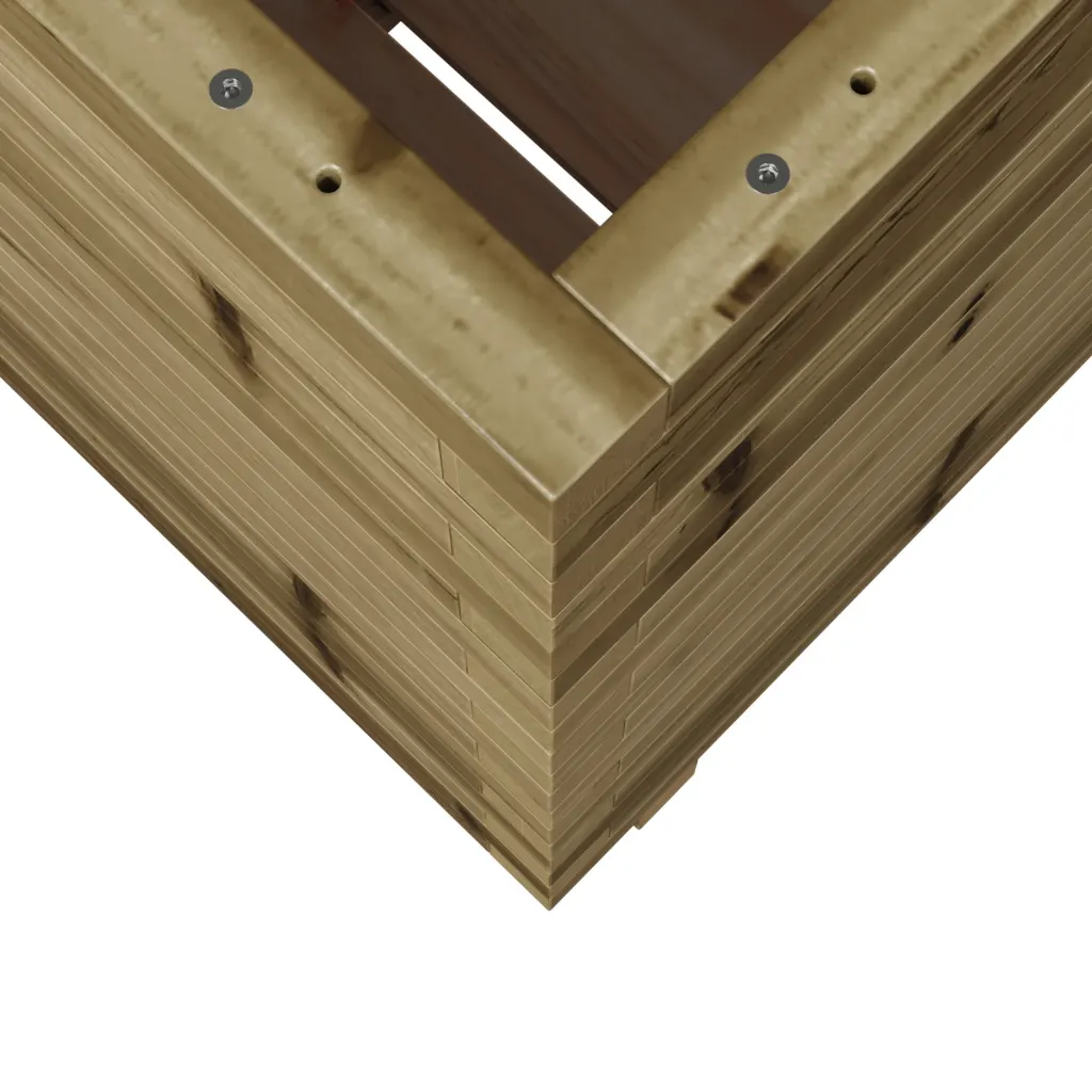 Aia taimekast survetöötlusega immutatud männipuidust, 50 x 50 x 72,5 cm