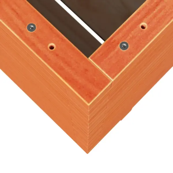 Aia taimekast vahapruunist männipuidust, 60 x 60 x 72,5 cm – 8