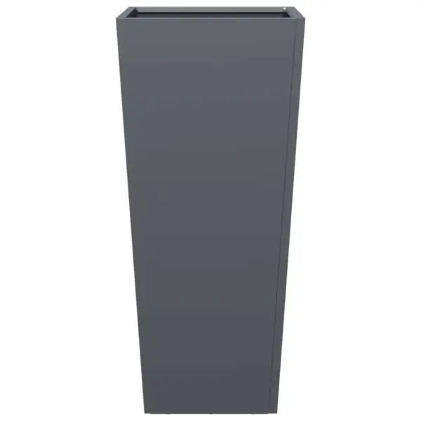 Aia taimekastid põhjaga, 2 tk, antratsiithall külmvaltsitud teras, 35 x 35 x 75 cm – 7