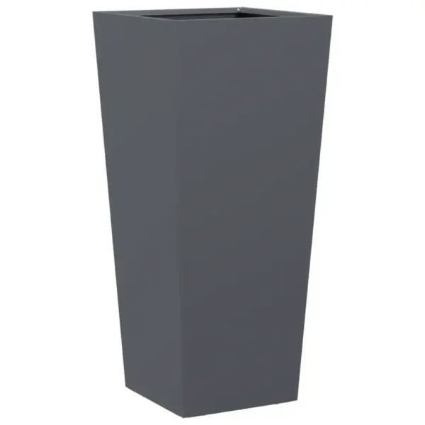 Aia taimekastid põhjaga, 2 tk, antratsiithall külmvaltsitud teras, 35 x 35 x 75 cm – 8