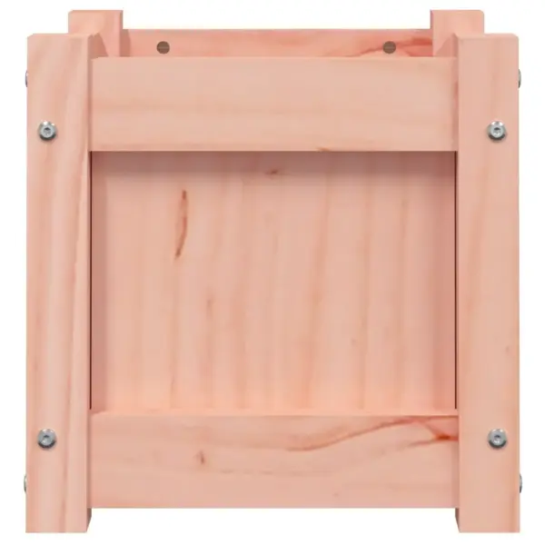 Puidust aia taimekastid, 2 tk, töötlemata ebatsuugapuit, 31 x 31 x 31 cm – 7