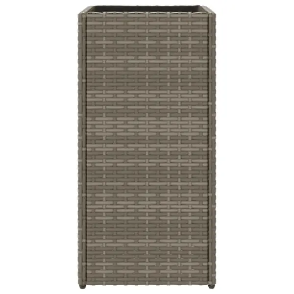 Hallid polürotangist aia taimekastid, 2 tk, 30 x 30 x 60 cm – 7