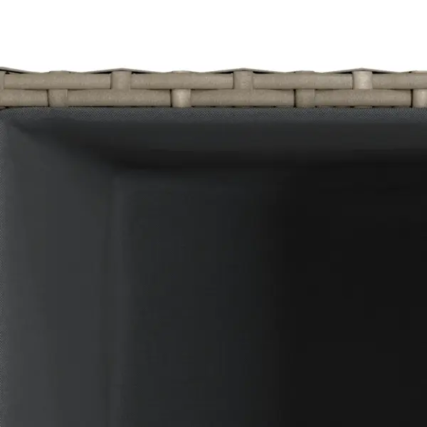 Hallid polürotangist aia taimekastid, 2 tk, 30 x 30 x 60 cm – 10