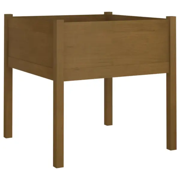 Aia taimekastid, 2 tk, meekarva männipuidust, 70 x 70 x 70 cm – 4