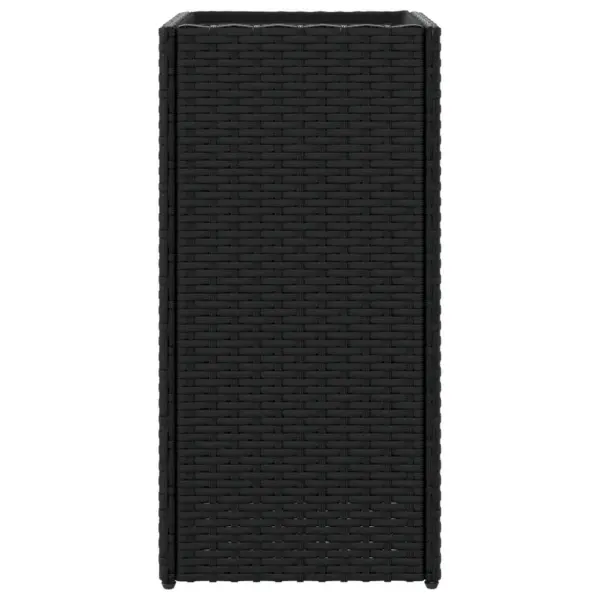 Aia taimekastid polürotangist, 2 tk, must, 30 x 30 x 60 cm – 6