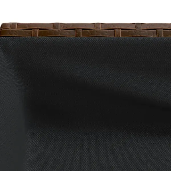 Kõrgendatud aia taimekastid riiuliga, 2 tk, pruun polürotang, 70 x 28 x 70 cm – 11