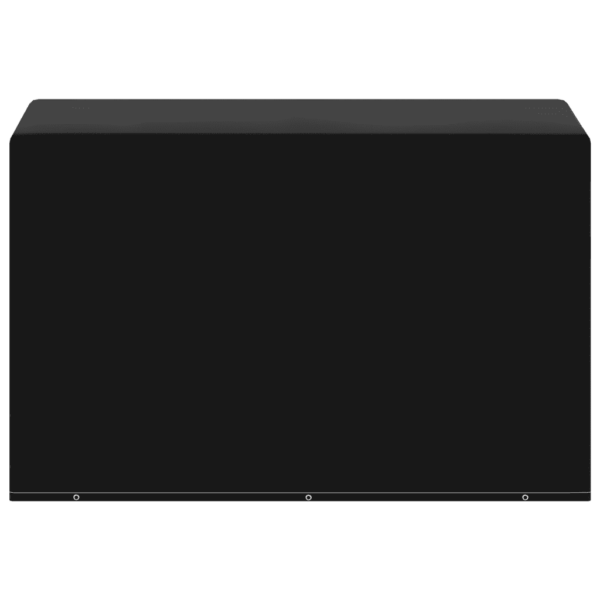 Aiakiige kaitsekatted 2 tk, must PE, 10 kinnitusava ja 2 lukuga, 255 x 145 x 170/150 cm – 5