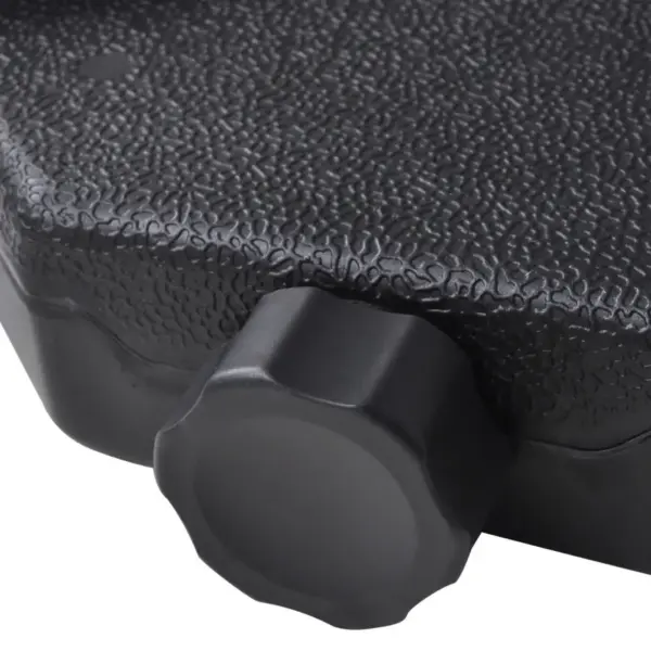 Aiapäikesevari vända ja täidetava alusega, valge, 5 m – 7