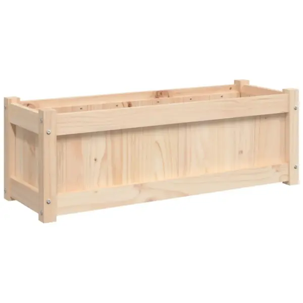 Aiataimekast 90 x 31 x 31 cm, töötlemata männipuidust - 7
