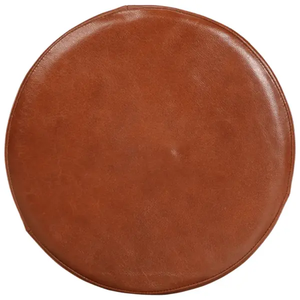 Baaritoolid 2 tk, akaatsiapuit ja ehtne nahk, 45 x 45 x 76 cm – 6