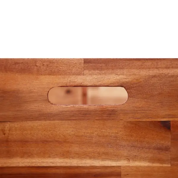 Akaatsiapuidust taimelava, pruun, 200 x 50 x 50 cm – 5