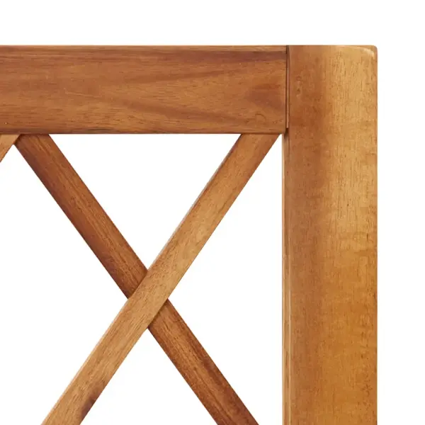 Võrega akaatsiapuidust taimelava, õliviimistlus, 55 x 28 x 100 cm – 8