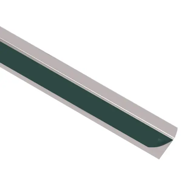 L-kujuline trepiliist trepiservade kaitseks, alumiinium, 100 cm, šampanja, 15 tk - 4