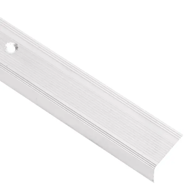 L-kujulised trepikaitsmed libisemiskindla sisetükiga, alumiinium, hõbedane, 100 cm, 15 tk – 4