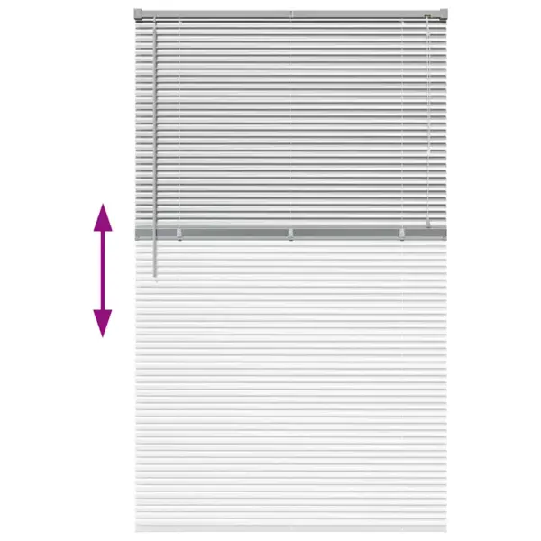 Alumiiniumist ribakardin, hõbedane, 175 x 105 cm – 12