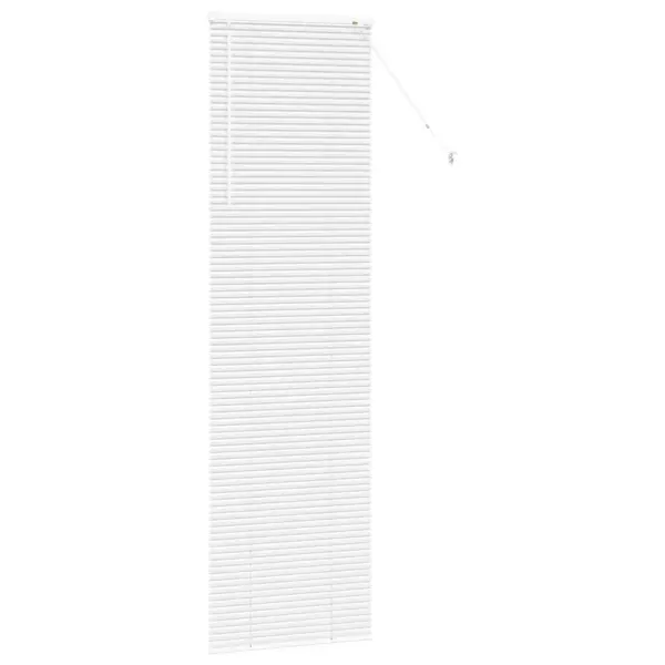 Valge alumiiniumist Veneetsia ruloo 220 x 60 cm – 5