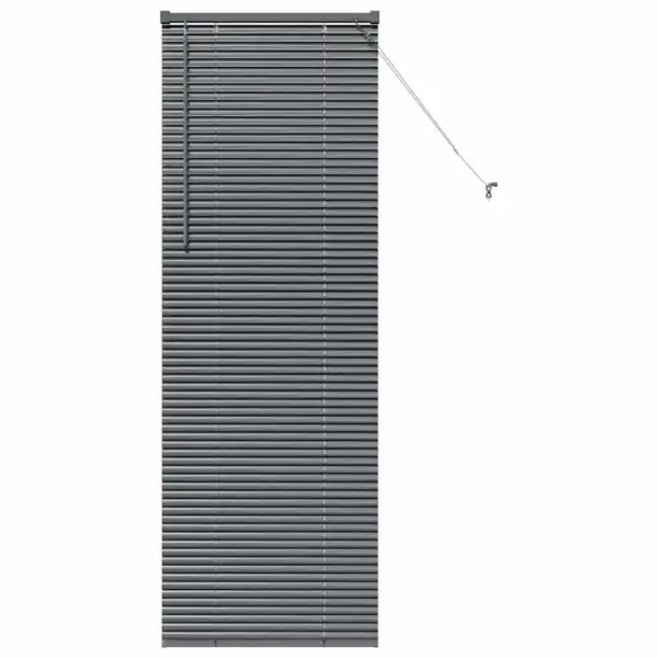 Alumiiniumist Veneetsia ruloo, tumehall, 175 x 65 cm – 2