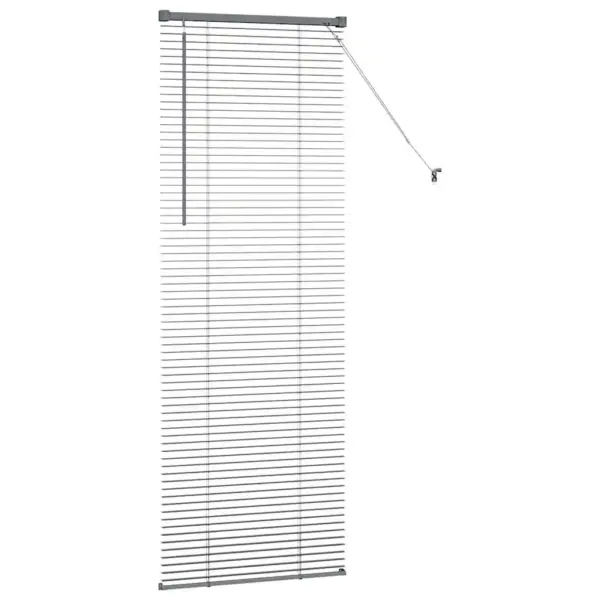 Alumiiniumist Veneetsia ruloo, tumehall, 175 x 65 cm – 6