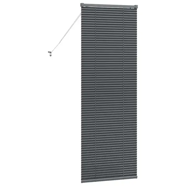 Alumiiniumist Veneetsia ruloo, tumehall, 175 x 65 cm – 7
