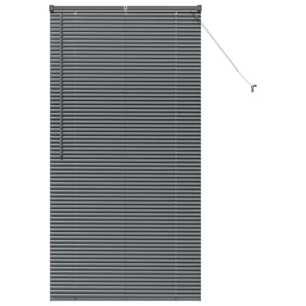 Alumiiniumist Veneetsia ruloo, tumehall, 175 x 95 cm – 2