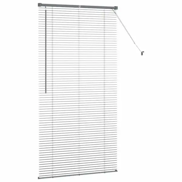 Alumiiniumist Veneetsia ruloo, tumehall, 175 x 95 cm – 6