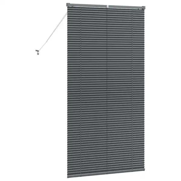 Alumiiniumist Veneetsia ruloo, tumehall, 175 x 95 cm – 7