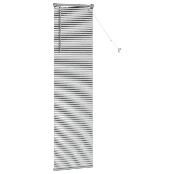 Alumiiniumist Veneetsia ruloo, hõbedane, 175 x 50 cm – 5