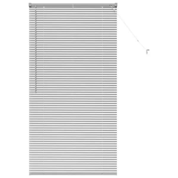 Hõbedane alumiiniumist Veneetsia ruloo 175 x 95 cm – 2