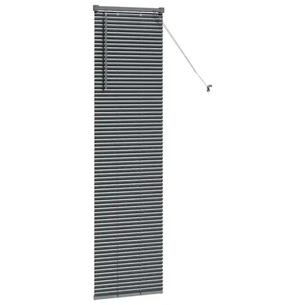 Alumiiniumist Veneetsia ruloo, tumehall, 175 x 45 cm – 5