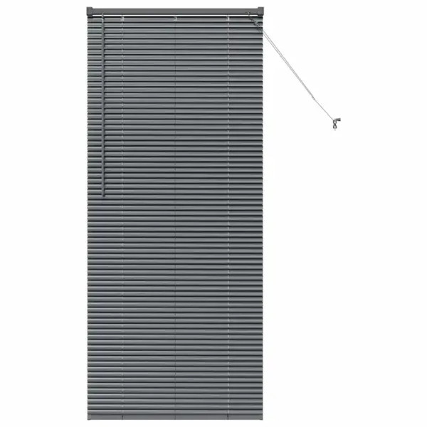Alumiiniumist Veneetsia ruloo, tumehall, 175 x 70 cm - 2