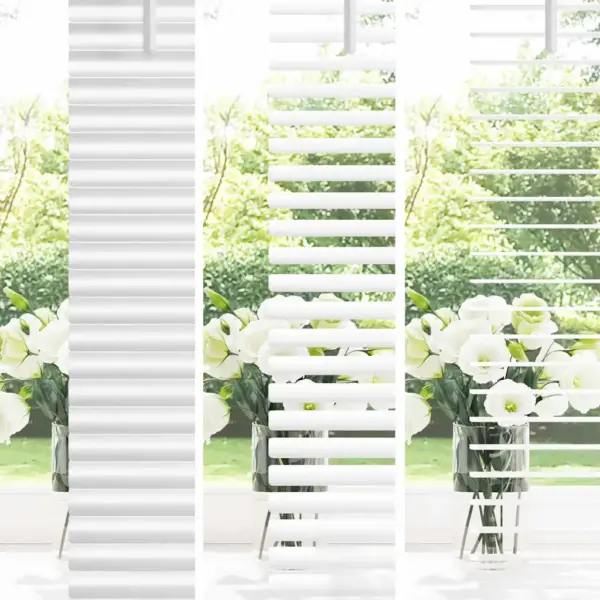 Valge alumiiniumist veneetsia ruloo, 175 x 40 cm – 4