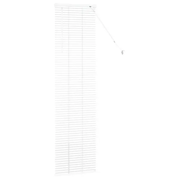 Valge alumiiniumist veneetsia ruloo, 175 x 40 cm – 6