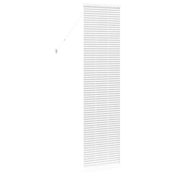 Valge alumiiniumist veneetsia ruloo, 175 x 40 cm – 7