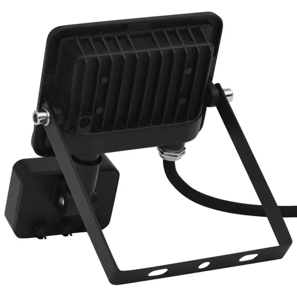 Anduriga LED-prožektor õuevalgustuseks, 20 W, soe valge, must, 13 x 16,5 cm – 6