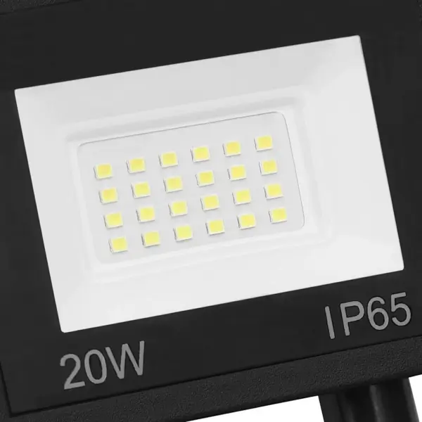 Anduriga LED-prožektor õuevalgustuseks, 20 W, soe valge, must, 13 x 16,5 cm – 10