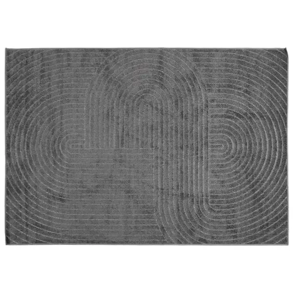 Libisemisvastane ristkülikukujuline põrandavaip Palmeras, antratsiit, 340 x 240 cm, polüester – 2