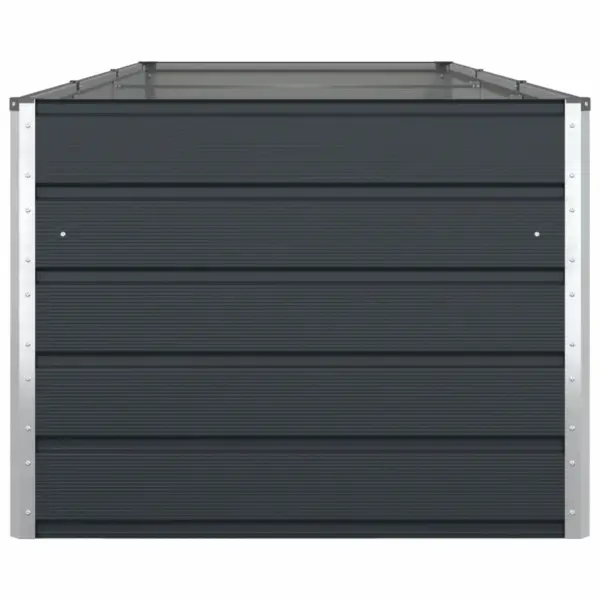 Antratsiithall tsingitud terasest taimekast, 290 x 100 x 75 cm – 6