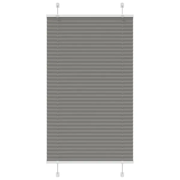 Plisseeritud ruloo antratsiithall, 70 x 100 cm, kanga laius 69,4 cm – 2