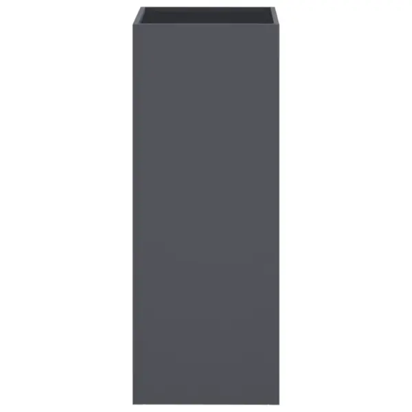 Kõrge antratsiithall taimekast külmvaltsitud terasest 32 x 29 x 75 cm – 4