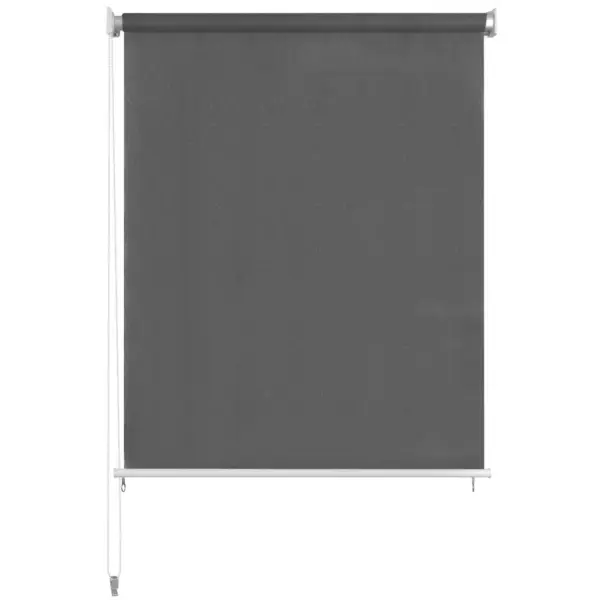 Väliruloo terrassile ja rõdule, antratsiithall HDPE, 140 x 140 cm – 2