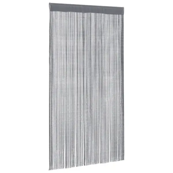 Nöörkardinad uksele ja aknale, antratsiithall, 2 tk, 140 x 250 cm – 3