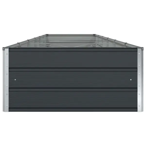 Antratsiitne tsinkterasest taimekast, 580 x 100 x 45 cm – 6