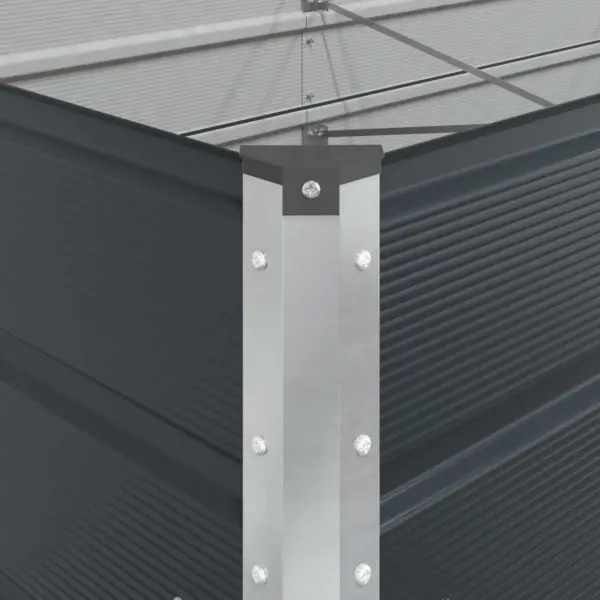 Antratsiitne tsinkterasest taimekast, 580 x 100 x 45 cm – 9