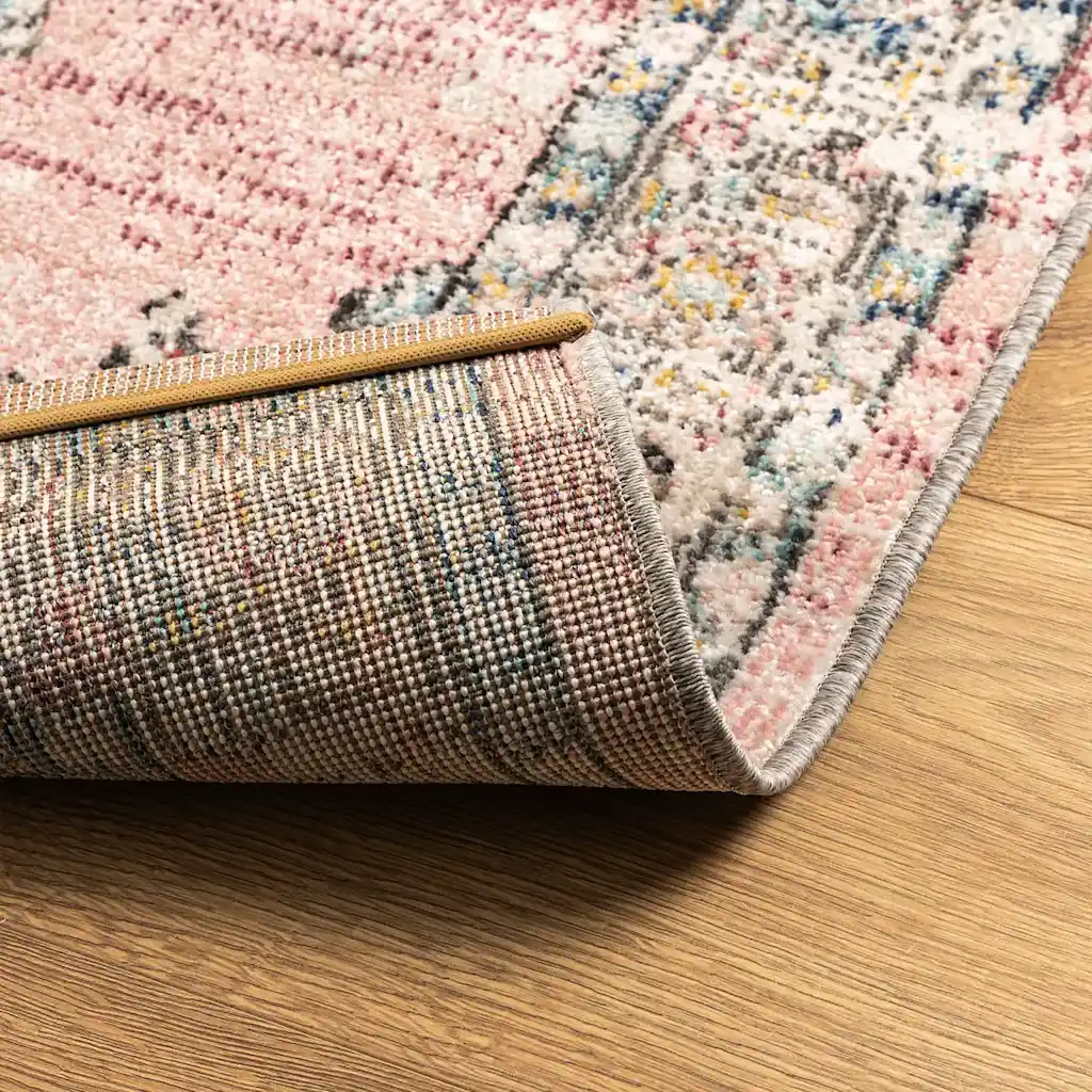 Vintage disainiga sise- ja välisvaip ARBIZU, mitmevärviline, 80 x 150 cm, 100% polüpropüleen