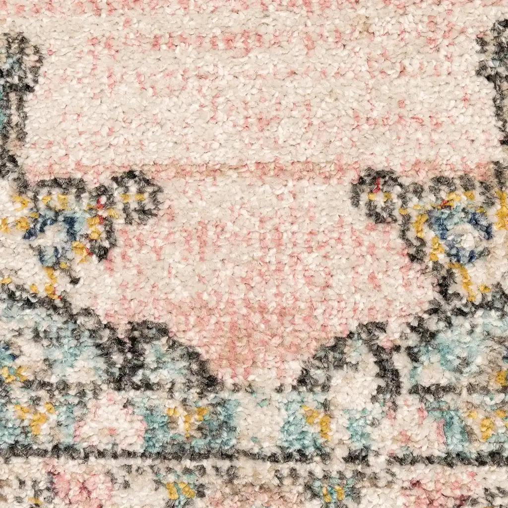 Vintage disainiga sise- ja välisvaip ARBIZU, mitmevärviline, 80 x 150 cm, 100% polüpropüleen