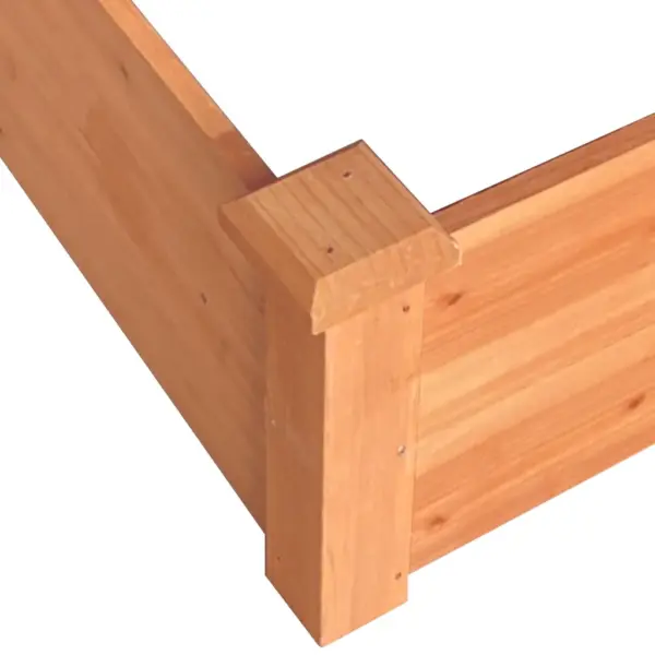 Astmeline aia taimelava avatud põhjaga, pruun nulupuit, 120 x 120 x 56 cm – 6